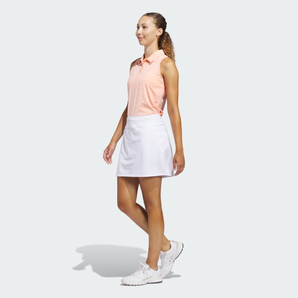 White ULTIMATE365 SOLID KNIT SKORT