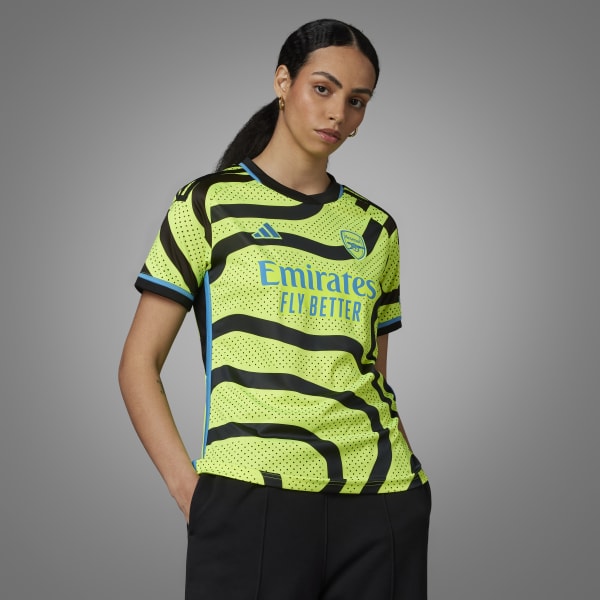 adidas Arsenal 23 24 Away Jersey Yellow adidas Singapore