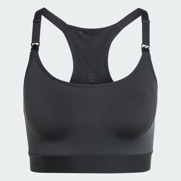 adidas Powerimpact Medium-Support Maternity Bra - Black