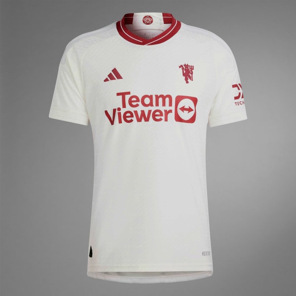 Adidas Manchester United 23/24 Third Authentic Jersey White, 58% OFF