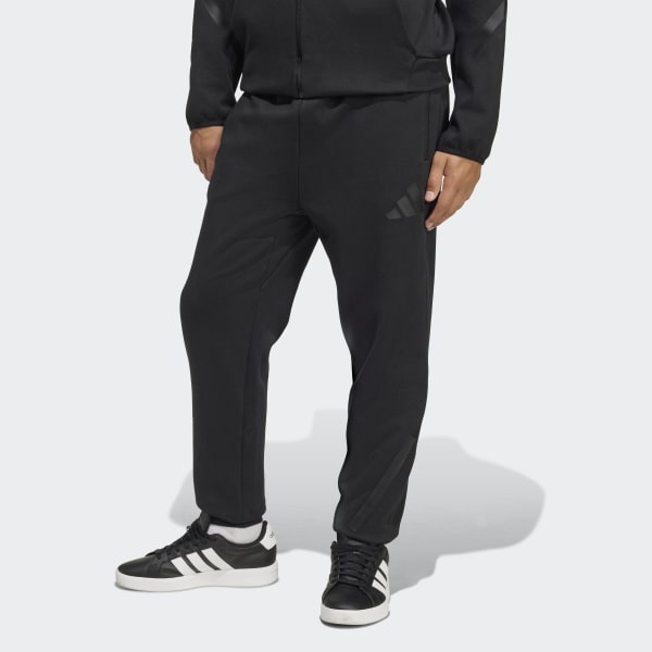 adidas Z.N.E. Tapered-Leg Pants - Black | Free Shipping with