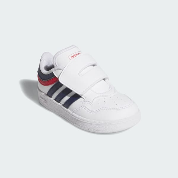 White Hoops 4.0 Shoes Kids