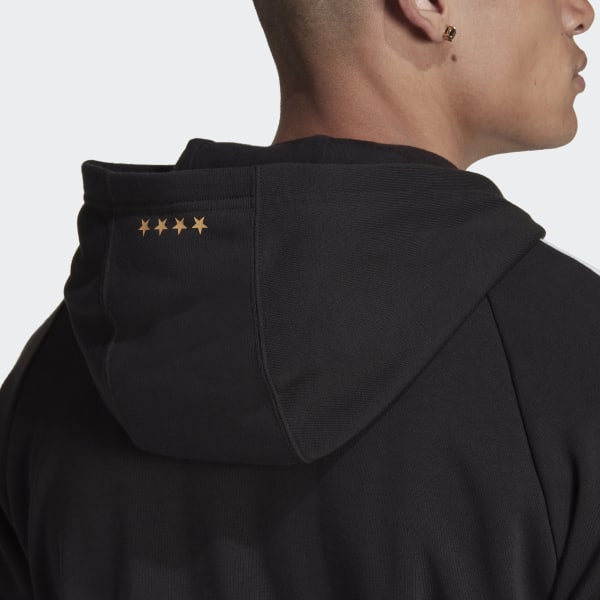 Nero Felpa con cappuccio DNA Full-Zip Germany FQZ11