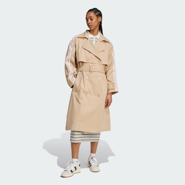 Lightweight beige trench coat shop