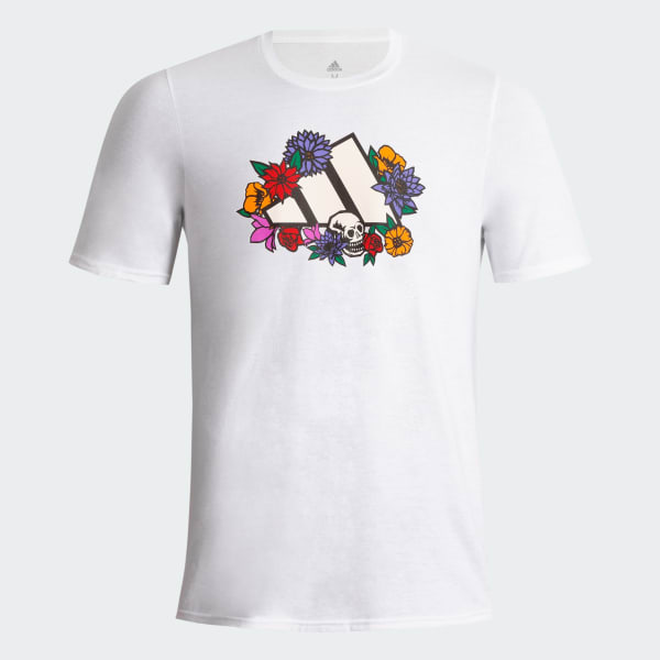 Blanco Playera Día de Muertos