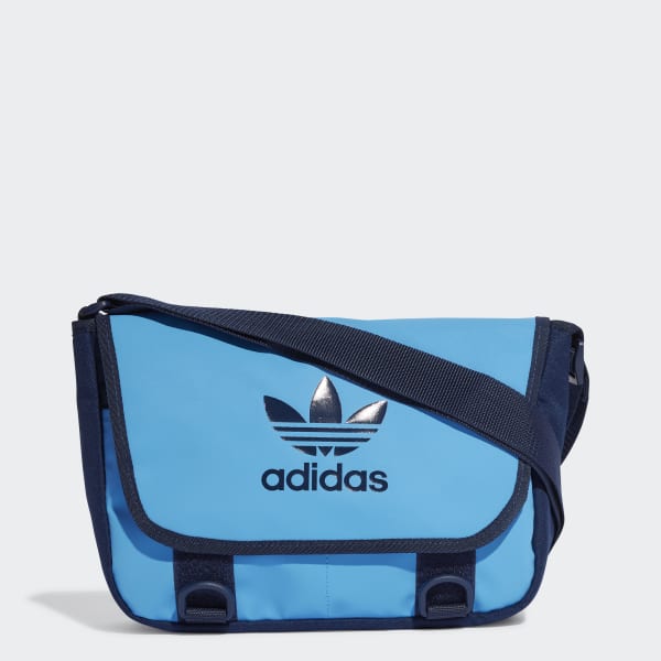 Adidas messenger bag blue store