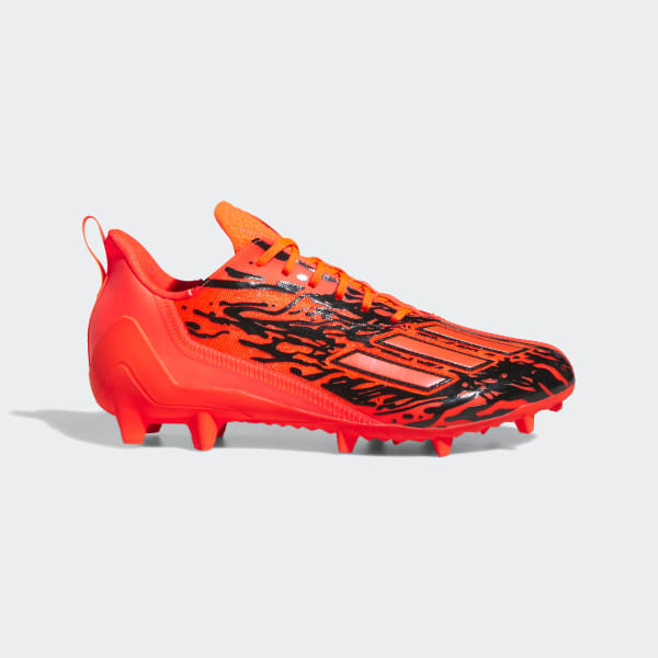All orange football cleats hot sale