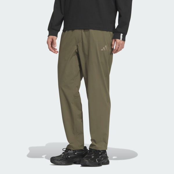 グリーン エッセンシャルズプラス レギュラーフィット ストレッチ ウーブン アンクル丈 ジョガーパンツ