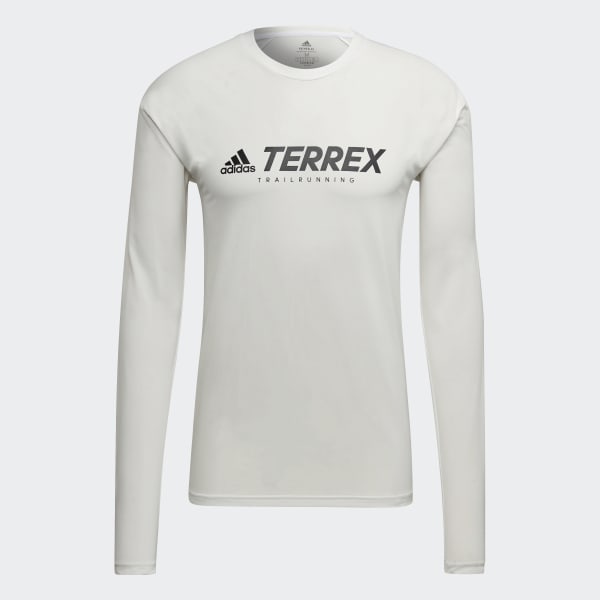 Bianco T-shirt Terrex Primeblue Trail 22397
