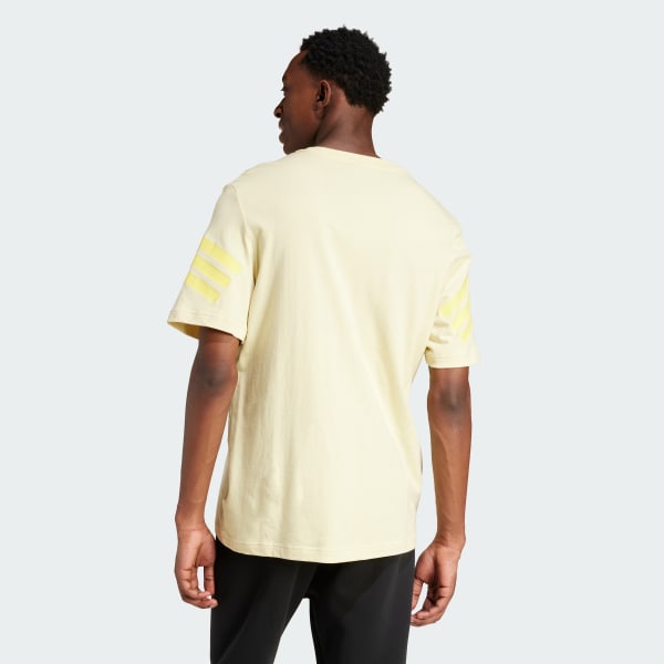 Yellow Future Icons 3-Stripes Tee
