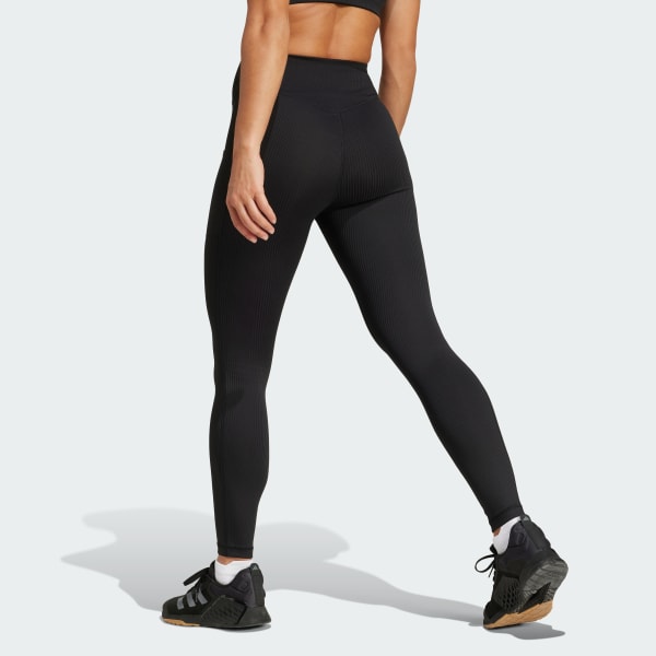 Adidas Optime Rib 7/8 Leggings WORLDWIDE DELIVERY