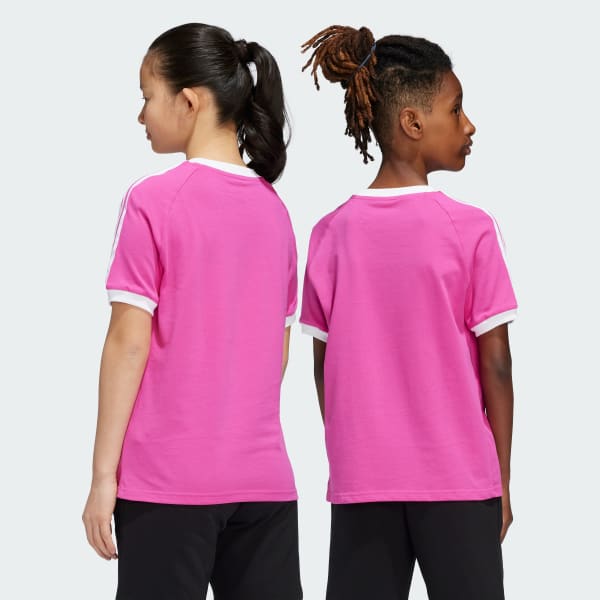 Rose T-shirt 3 bandes Adicolor Enfants
