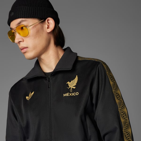 Nero Giacca da allenamento Mexico Gold
