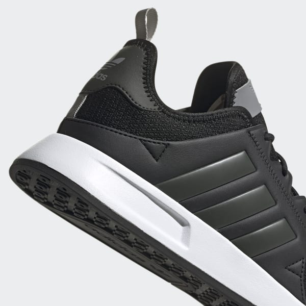 adidas x_ plr knit black & gray shoes
