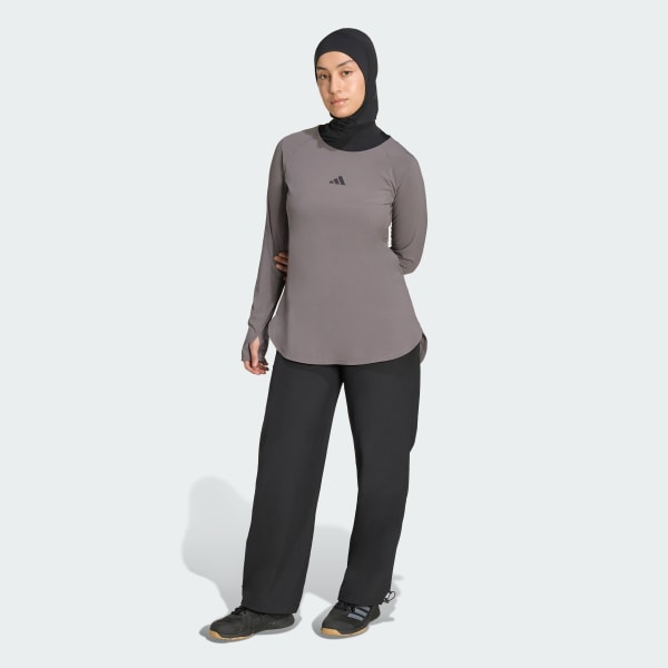 Hitam Hijab Olahraga D4T