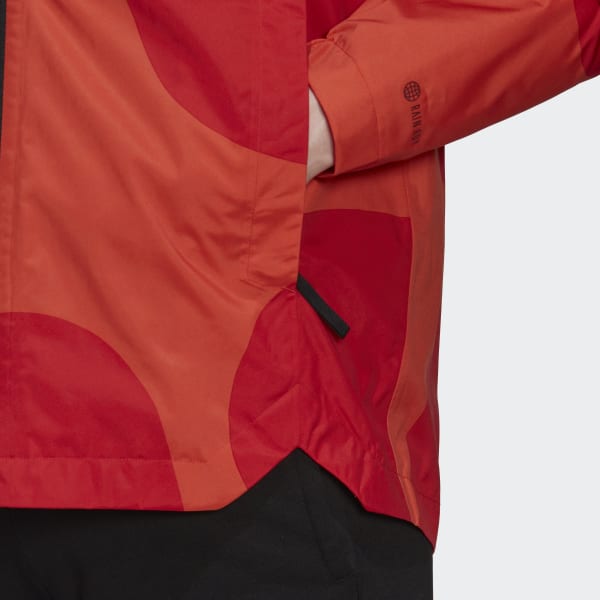Orange Marimekko Traveer RAIN.RDY Jacket