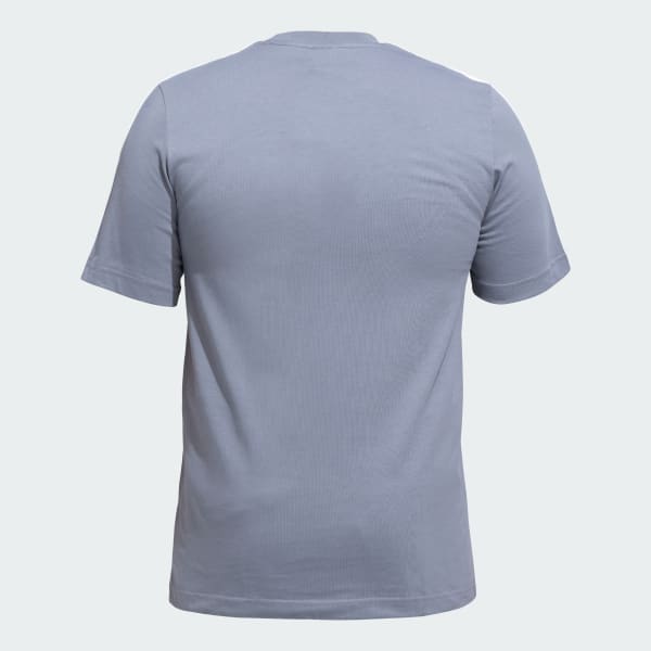 Black 3 Stripes Cotton Tee