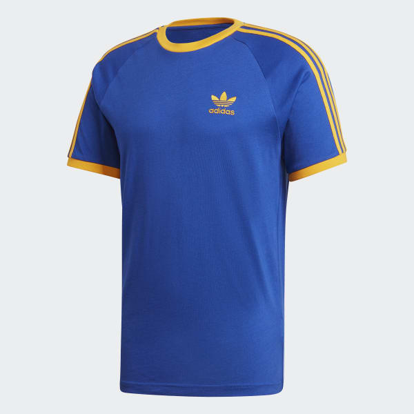 adidas Playera 3 Stripes Azul adidas Mexico