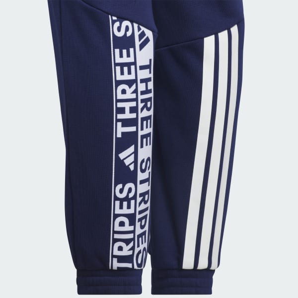 ブルー ワーディング パック フレンチテリー 9/10丈 カフ仕上げの裾 パンツ キッズ