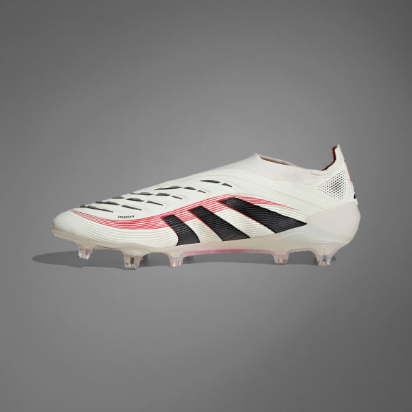 White Predator Elite Firm Ground Boots
