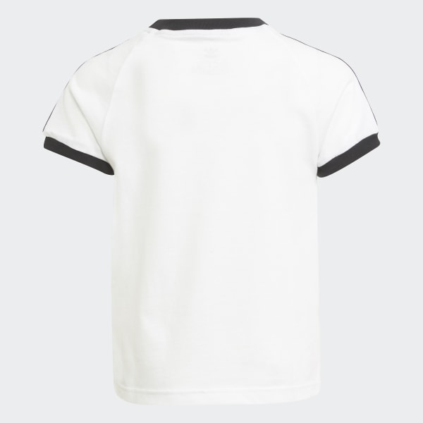 Wit Adicolor 3-Stripes T-shirt JEA50