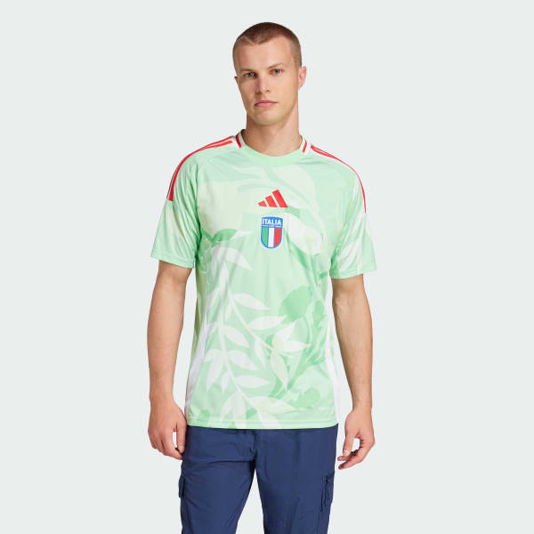 Verde Camiseta Visitante Italia 25 (Equipo femenino)
