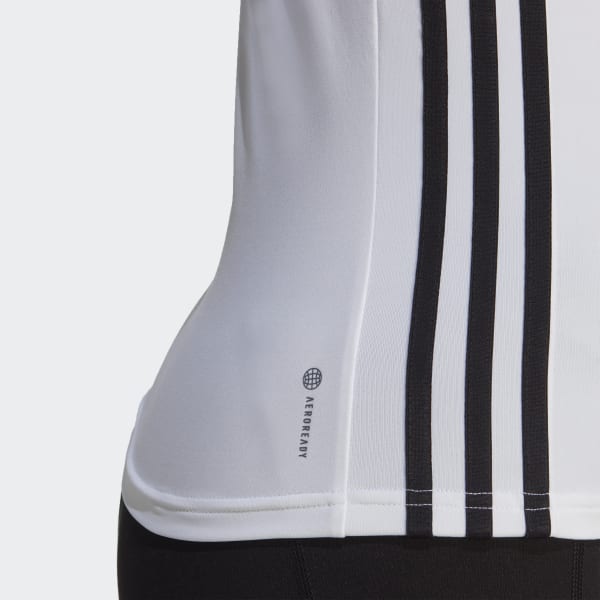 biela Tielko AEROREADY Train Essentials Regular 3-Stripes