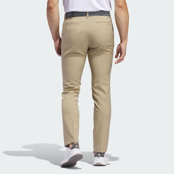 Beige Adi Advantage Tapered Golf Pants