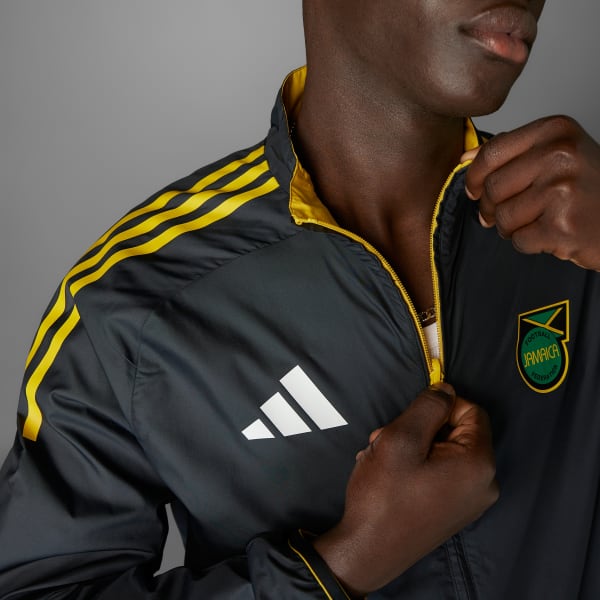 adidas Jamaica Anthem Jacket - Yellow | Free Shipping with adidas Jamaica Anthem Jacket - Yellow | Free Shipping with