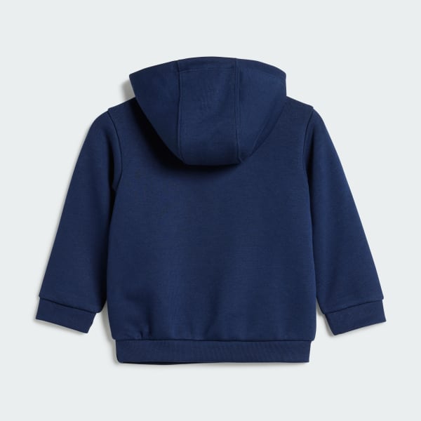 Azul Conjunto sudadera y Pants Big Logo Execution