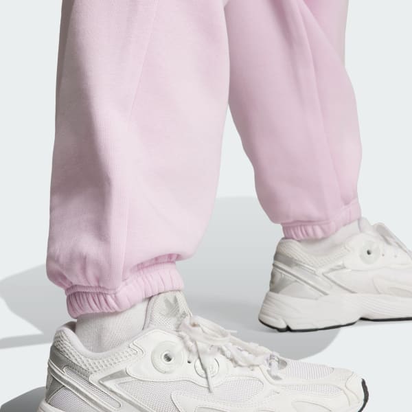US | Joggers adidas Fleece Pink Women\'s Lifestyle adidas - Essentials |