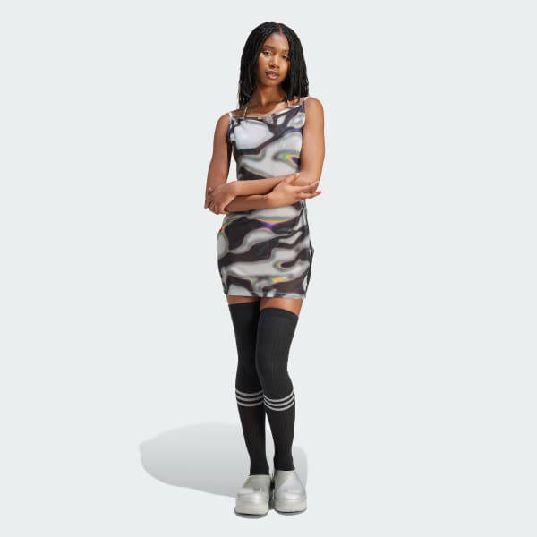Multicolor Abito Pride Pabllo Vittar Mesh