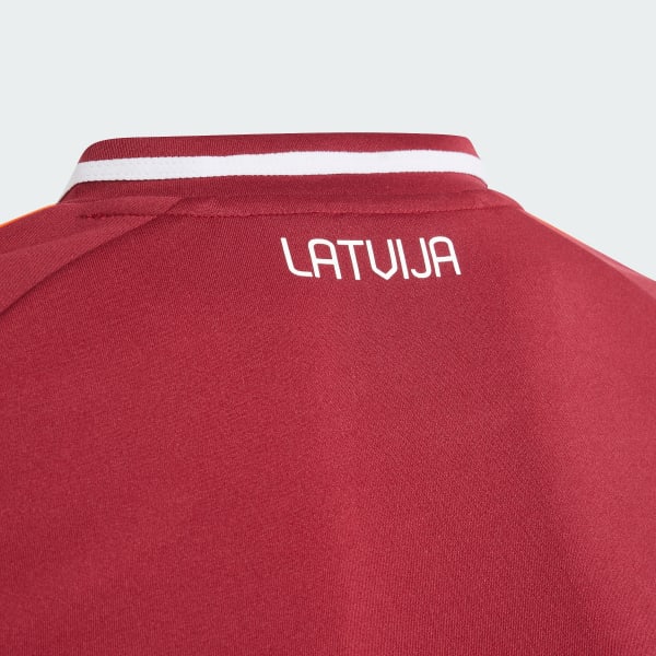Purpurová Domácí dres Latvia 24 Kids
