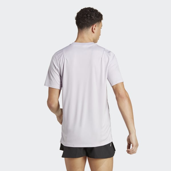Violet T-shirt de running adidas x Parley