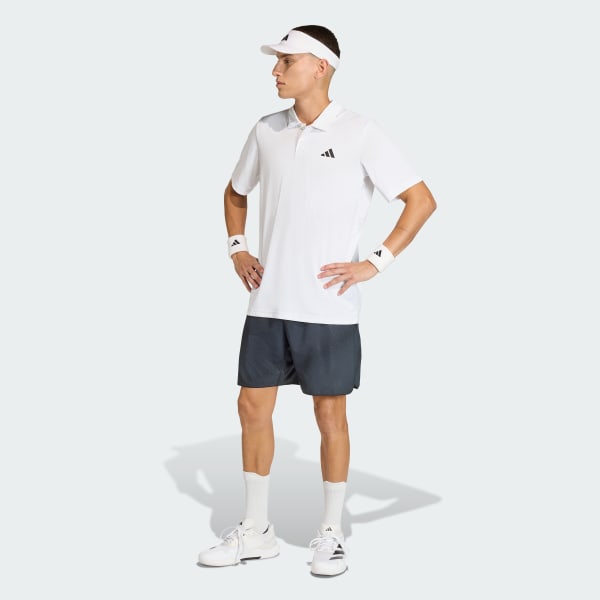 Blanco POLERA CON CUELLO DE TENIS GRAPHIC CLUB CLIMACOOL