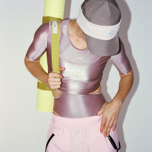 Purple adidas by Stella McCartney Crop Top