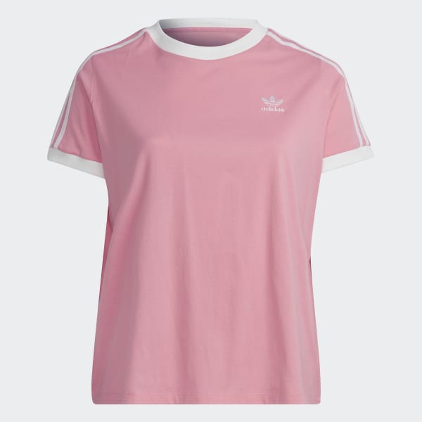 Rose T-shirt Adicolor Classics 3-Stripes (Grandes tailles) 28250