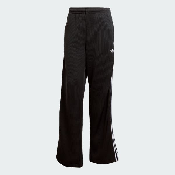 adidas Adicolor Firebird Knit Track Pants - Black | Free