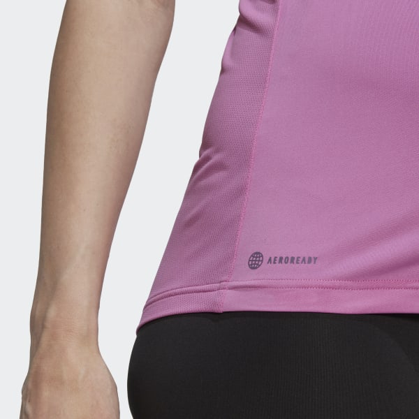 Purpura Polo Deportivo Designed to Move Colorblock (Maternidad) DO108