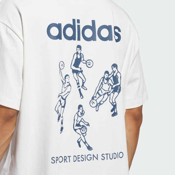 adidas Sport Design Studio プレイヤーグラフィック 半袖T