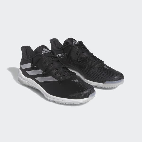 Black Adizero Afterburner 9 Turf Baseball Shoes