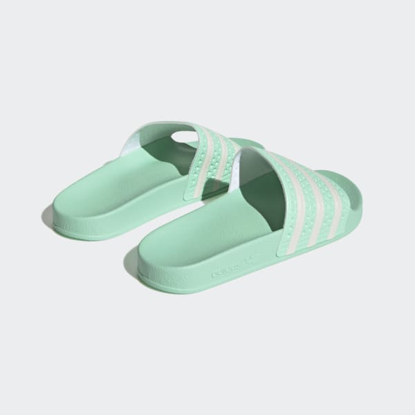 Mint adidas slides on sale