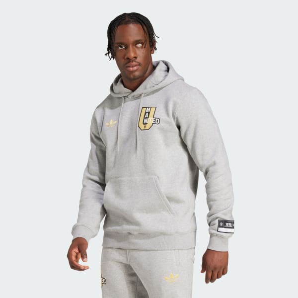 Grigio Felpa con cappuccio VRCT Manchester United FC