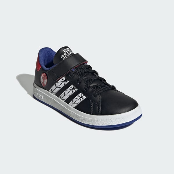 สีดำ รองเท้า ADIDAS MARVEL GRAND COURT SPIDER-MAN สำหรับเด็ก