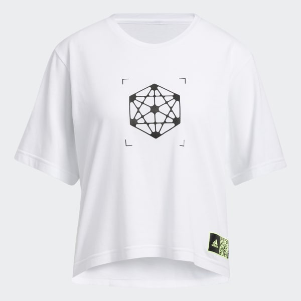 Branco Camiseta Estampada 4D Innovation JKK24