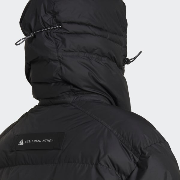 Sort adidas by Stella McCartney Long Padded Winter jakke