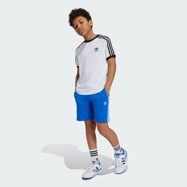 White Adicolor 3-Stripes Tee Kids