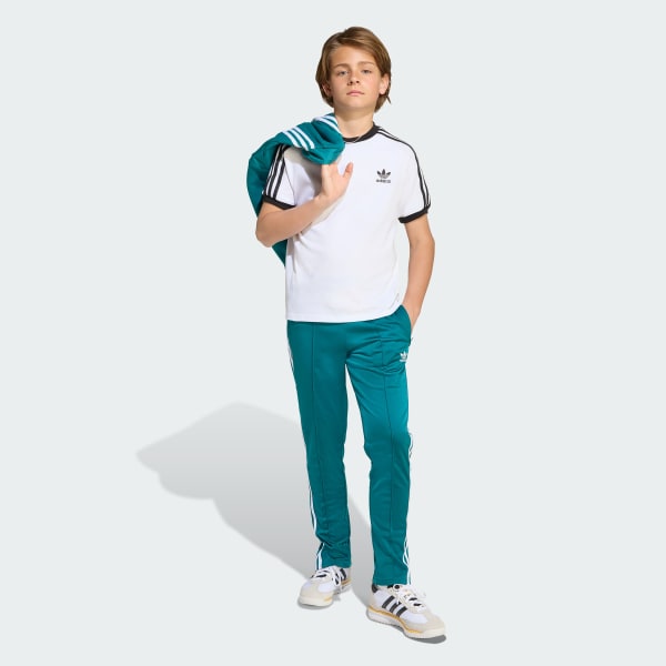 bílá Tričko Adicolor 3-Stripes Kids