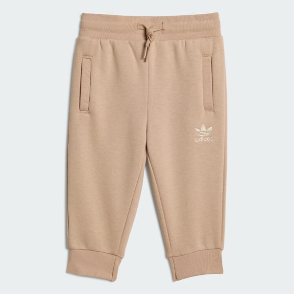 Beige CREW SET IN dragt