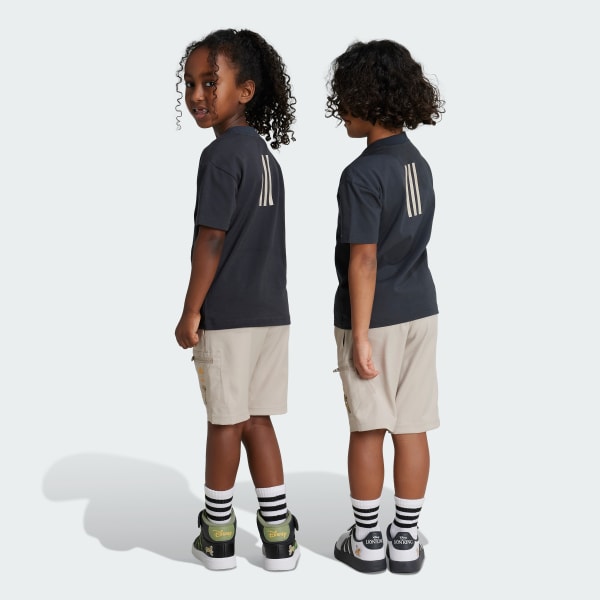 Grey Disney Lion King Tee Set